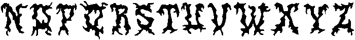 CSOmertaDrawn-Regular otf (400) Font UPPERCASE