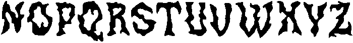 CSOmertaDrawn-Regular otf (400) Font LOWERCASE