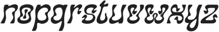 CSPolisadeDrawn-Italic otf (400) Font LOWERCASE