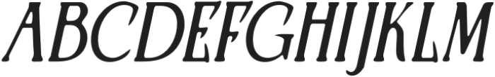CSPraiseDrawn-Italic otf (400) Font UPPERCASE