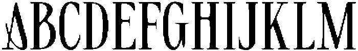 CSQuackDrawn-Regular otf (400) Font UPPERCASE