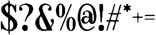 CSQuadeDrawn-Regular otf (400) Font OTHER CHARS