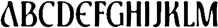 CSQuantineDrawn-Regular otf (400) Font UPPERCASE