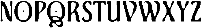 CSQuantineDrawn-Regular otf (400) Font UPPERCASE