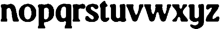 CSQueraDrawn-Regular otf (400) Font LOWERCASE