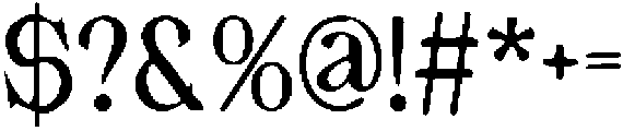 CSQuestDrawn-Regular otf (400) Font OTHER CHARS