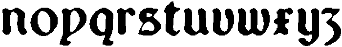 CSQuickerDrawn-Regular otf (400) Font LOWERCASE