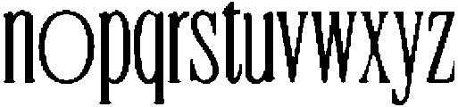 CSQuinateDrawn-Regular otf (400) Font LOWERCASE