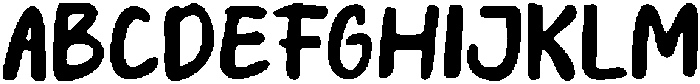 CSRanchersDrawn-Regular otf (400) Font UPPERCASE