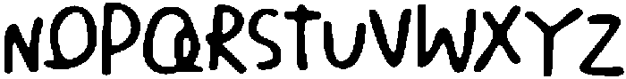 CSRavingDrawn-Regular otf (400) Font UPPERCASE