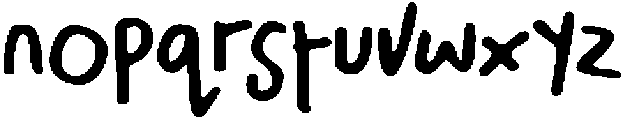 CSRavingDrawn-Regular otf (400) Font LOWERCASE
