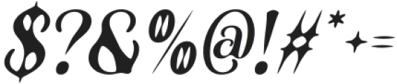 CSRedinaDrawn-Italic otf (400) Font OTHER CHARS
