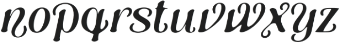 CSRedinaDrawn-Italic otf (400) Font LOWERCASE