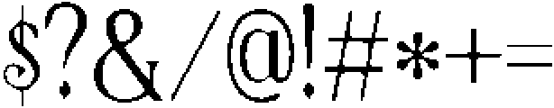 CSReloadDrawn-Regular otf (400) Font OTHER CHARS