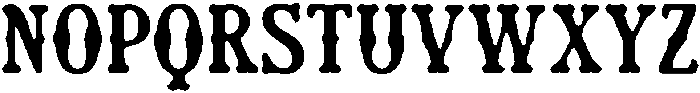 CSRevenantDrawn-Regular otf (400) Font UPPERCASE