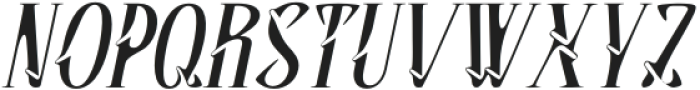 CSRhodesDrawn-Italic otf (400) Font UPPERCASE