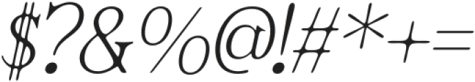 CSRichieDrawn-Italic otf (400) Font OTHER CHARS