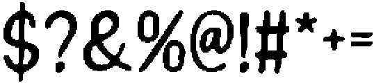 CSRicottaDrawn-Regular otf (400) Font OTHER CHARS