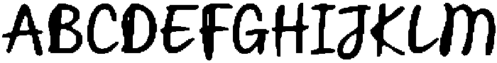 CSRicottaDrawn-Regular otf (400) Font UPPERCASE