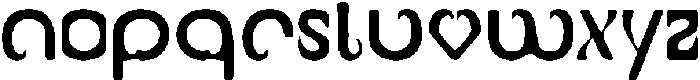 CSRionaDrawn-Regular otf (400) Font LOWERCASE