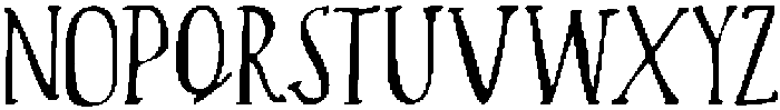 CSRoastDrawn-Regular otf (400) Font UPPERCASE