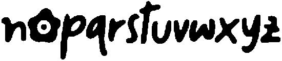 CSRocheDrawn-Regular otf (400) Font LOWERCASE