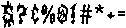 CSRockerDrawn-Regular otf (400) Font OTHER CHARS
