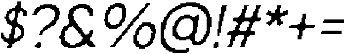 CSRodneyPixel-Regular otf (400) Font OTHER CHARS