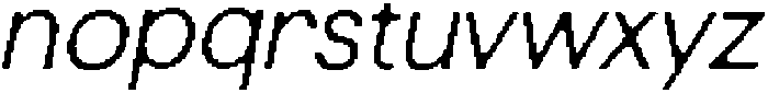 CSRodneyPixel-Regular otf (400) Font LOWERCASE