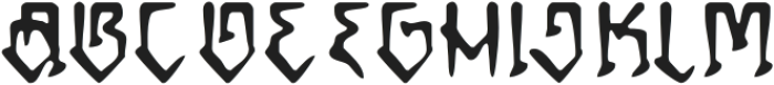 CSRohanDrawn-Regular otf (400) Font UPPERCASE