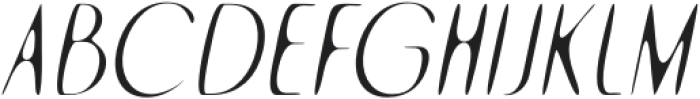 CSRosalynDrawn-Italic otf (400) Font UPPERCASE