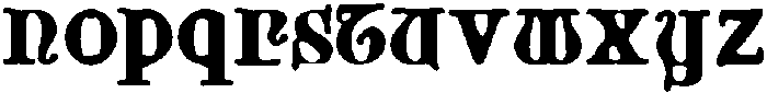CSRozenaDrawn-Regular otf (400) Font LOWERCASE
