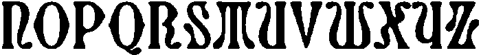 CSRuskineDrawn-Regular otf (400) Font UPPERCASE
