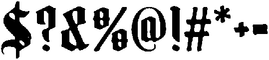 CSRuslanDrawn-Regular otf (400) Font OTHER CHARS