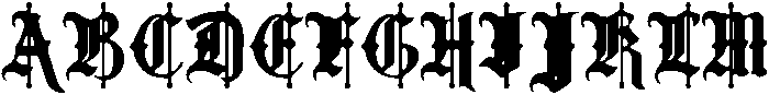 CSRuslanDrawn-Regular otf (400) Font UPPERCASE