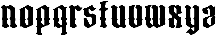 CSRuslanDrawn-Regular otf (400) Font LOWERCASE