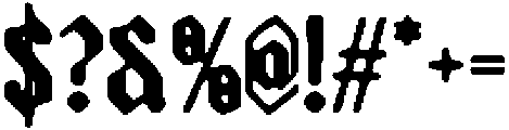 CSSalientDrawn-Regular otf (400) Font OTHER CHARS