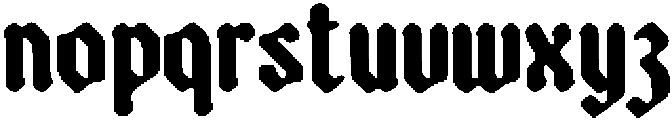CSSalientDrawn-Regular otf (400) Font LOWERCASE