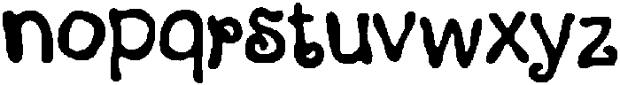 CSSalvagerDrawn-Regular otf (400) Font LOWERCASE