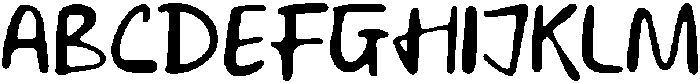 CSSandraDrawn-Regular otf (400) Font UPPERCASE