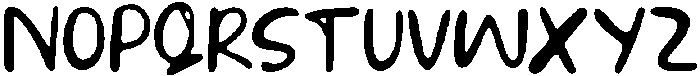CSSandraDrawn-Regular otf (400) Font UPPERCASE