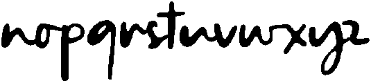 CSSandraDrawn-Regular otf (400) Font LOWERCASE