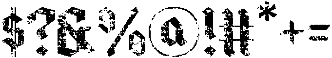 CSSavageStamp-Regular otf (400) Font OTHER CHARS