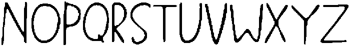 CSSayvilleDrawn-Regular otf (400) Font UPPERCASE