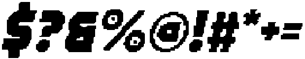 CSScopePixel-Regular otf (400) Font OTHER CHARS