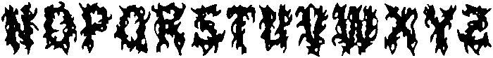CSScreamDrawn-Regular otf (400) Font UPPERCASE