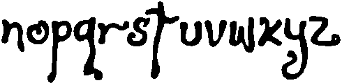 CSSelyraDrawn-Regular otf (400) Font LOWERCASE