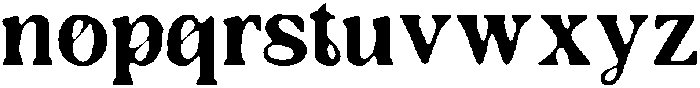 CSSieraDrawn-Regular otf (400) Font LOWERCASE