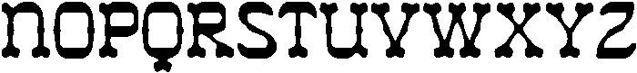 CSSilenceDrawn-Regular otf (400) Font UPPERCASE