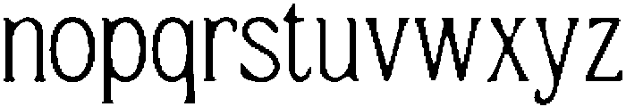 CSSioneDrawn-Regular otf (400) Font LOWERCASE